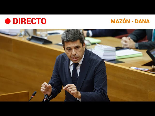 ⁣DANA: CARLOS MAZÓN, PRESIDENTE de la GENERALITAT VALENCIANA, confirma más de 270 RESCATES | RTVE