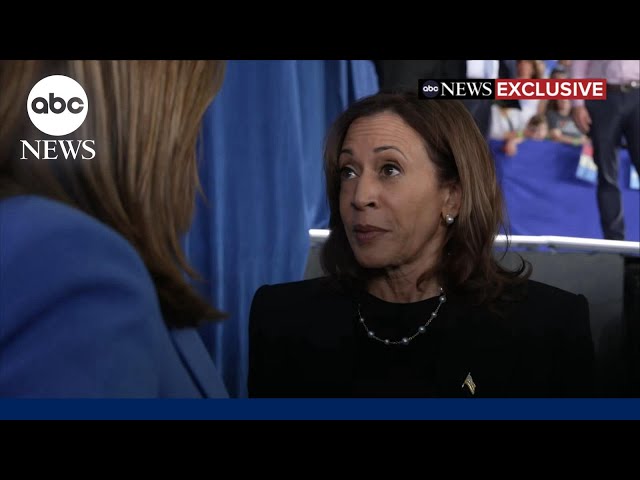 ⁣Harris distances from Biden's 'garbage' comment