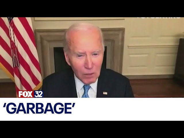 ⁣Biden calls Trump supporters 'garbage' during virtual event