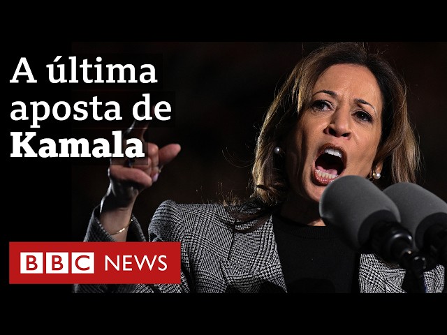 ⁣Eleições EUA: Kamala apela a trauma de 6 de Janeiro contra Trump