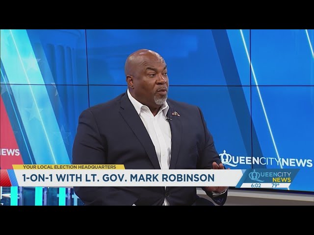 ⁣Lt. Gov. Mark Robinson 1-on-1 interview as election nears