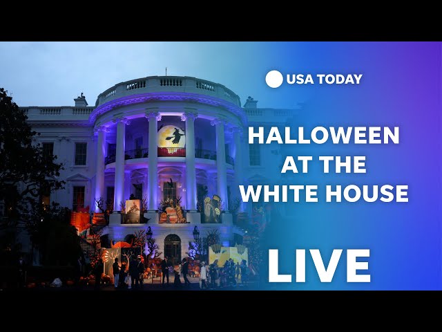 ⁣White House Halloween celebration