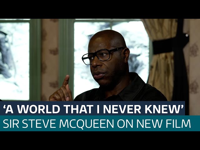 ⁣Director Steve McQueen's new film 'Blitz' shows war through child's eyes | ITV N