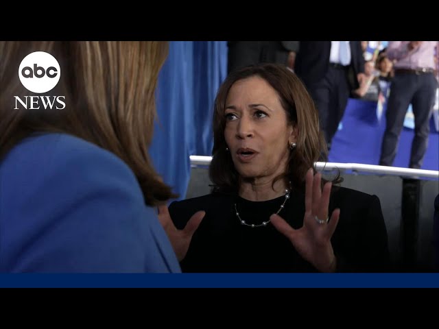 ⁣Harris on Biden's 'garbage' comment: I will be a president for all Americans