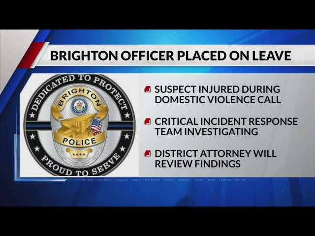 ⁣Brighton police report serious bodily injury to suspect after he resisted arrest