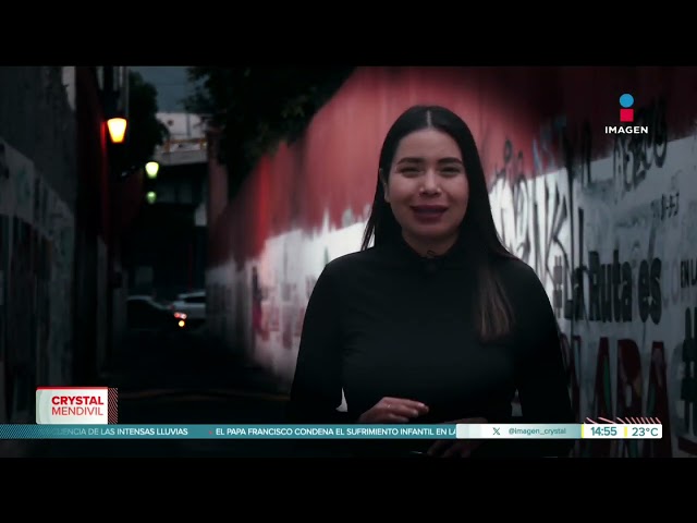 ⁣Dicen que en este callejón de la CDMX se aparece el diablo | Noticias con Crystal Mendivil