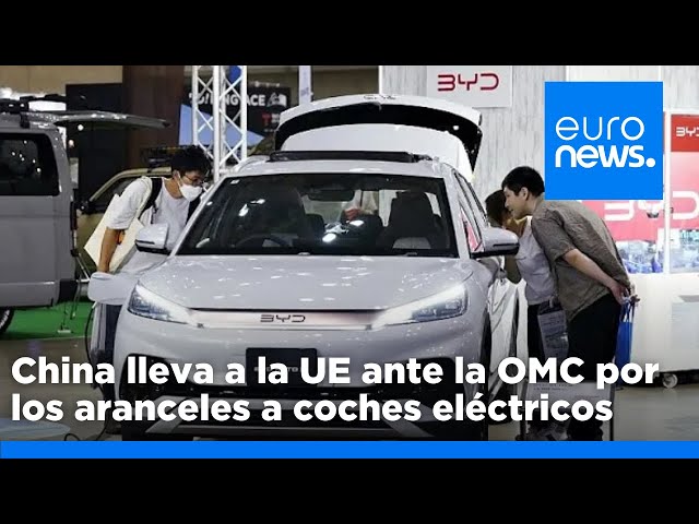 ⁣China lleva a la UE ante la OMC por los aranceles "irrazonables" a sus coches eléctricos