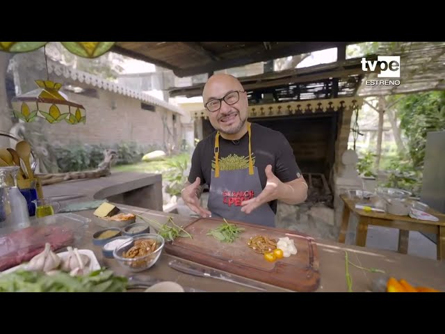 ⁣Israel Laura nos prepara un delicioso plato hecho en parrilla