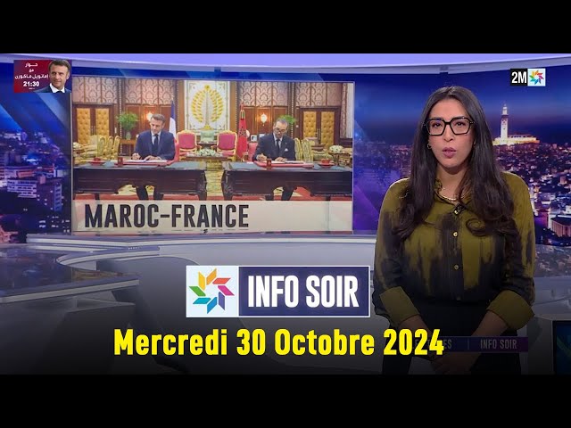 ⁣Info soir : Mercredi 30 Octobre 2024