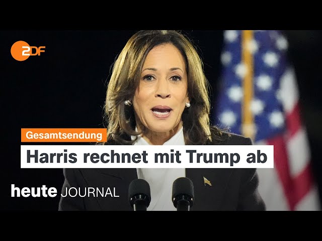 ⁣heute journal vom 30.10.2024 US-Wahlkampf geht in den Endspurt, Gewinn bei VW bricht ein