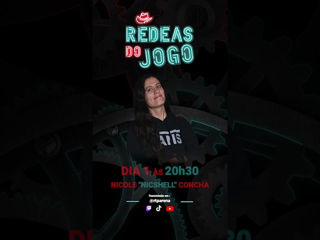 ⁣A @NicoleConcha junta-se ao Rédeas do Jogo 