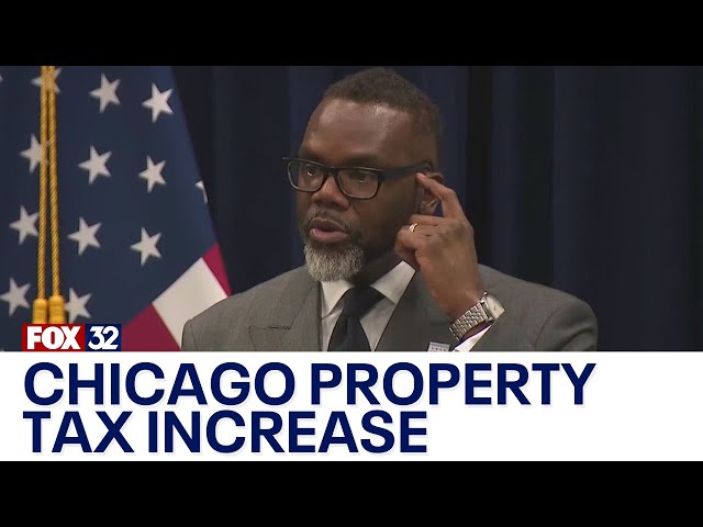 ⁣Chicago mayor proposes $300M property tax increase, reaction pours in