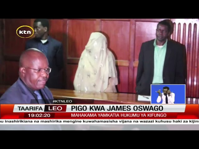 ⁣Aliyekua afisa wa IEBC James Oswago ahukumiwa kifungo cha miaka 8