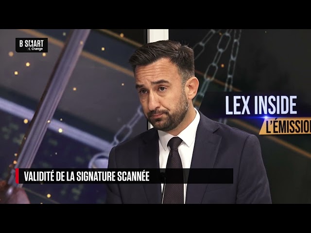 ⁣LEX INSIDE - Une signature scannée n'est pas assimilable à une signature électronique