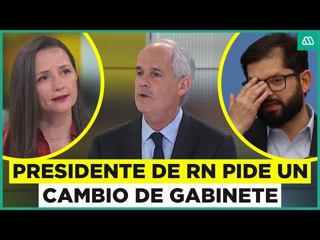 ⁣"Tiene que hacer un cambio en el gabinete": Presidente de RN analiza la crisis del Gobiern