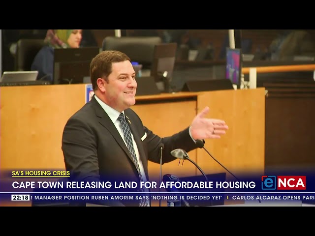 ⁣Cape Town releases land for affordable housing