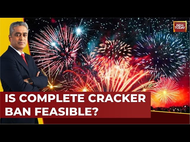 ⁣News Today With Rajdeep Sardesai: Delhi Cracker Ban Debate | Nawab Malik Exclusive Interview