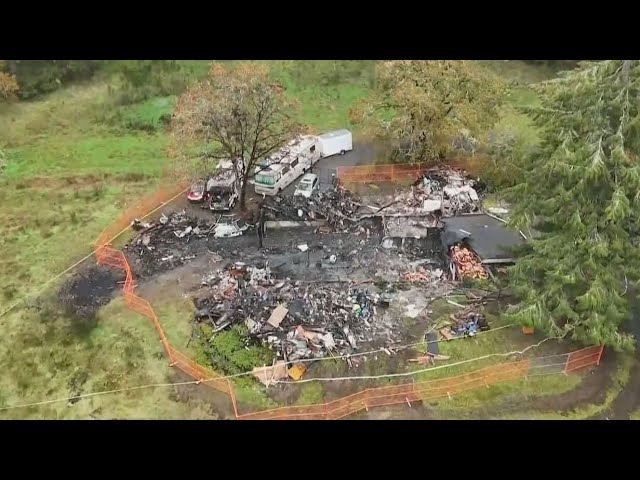 ⁣Vancouver Island house fire leaves 3 people dead