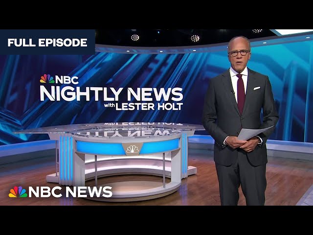 ⁣Nightly News Full Broadcast - Oct. 30