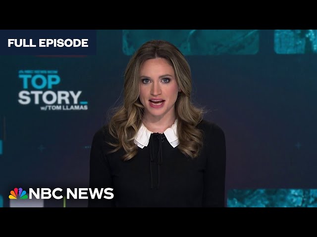 ⁣Top Story with Tom Llamas - Oct. 30 | NBC News NOW