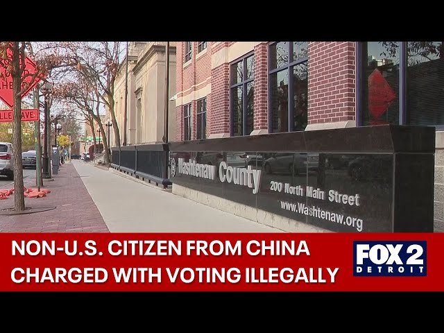 ⁣Noncitizen U-M student from China charged with casting ballot in Ann Arbor