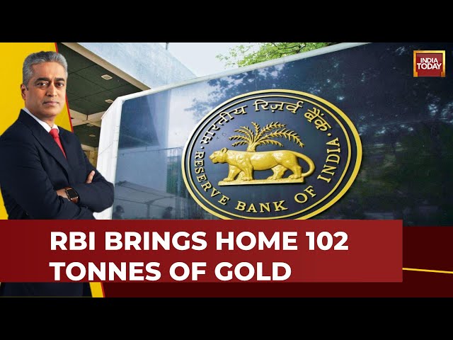 ⁣Good News Today: RBI Brings 102 Tonnes Of Gold Back Home From The Bank Of England | India Today