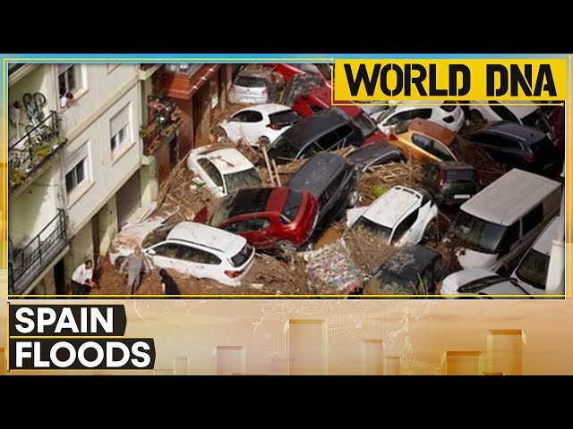 ⁣Flash Floods Cause Havoc In Spain | World DNA | World News | WION