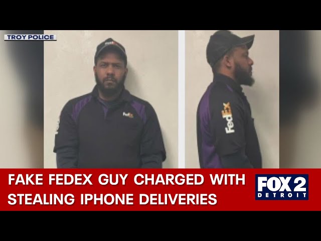 ⁣Suspected porch pirate arrested with new iPhones, amid string of incidents through Metro Detroit