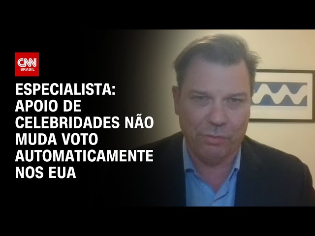 ⁣Especialista: Apoio de celebridade não muda voto automaticamente nos EUA | WW