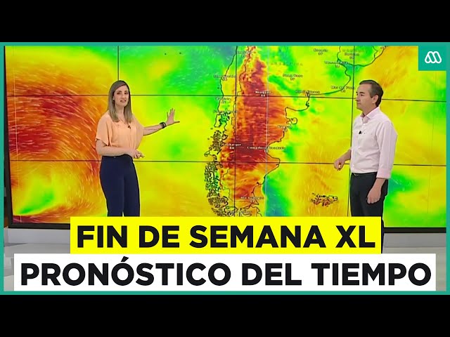 ⁣Pronostico del tiempo para fin de semana extra largo en Chile