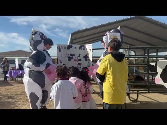 ⁣Highland High fall harvest festival educates children on Bakersfield agriculture