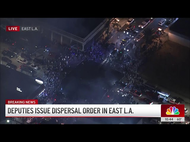 ⁣Watch Live: Celebrations are erupting across LA for the World Series champion Dodgers