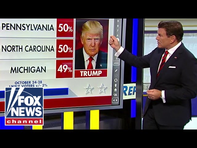 ⁣‘DEAD HEAT’: Bret Baier breaks down the latest Fox News polls