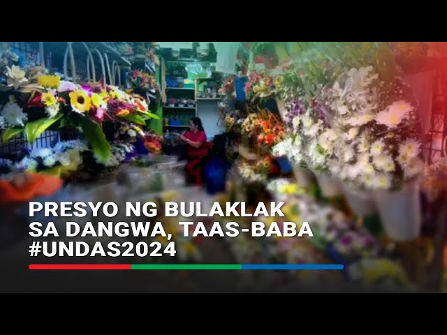 ⁣SELFIE BALITA: Presyo ng mga bulaklak sa Dangwa, taas-baba | ABS-CBN News