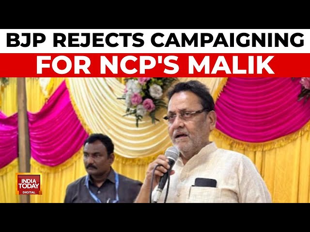 ⁣BJP Refuses to Campaign for NCP's Nawab Malik Over Dawood Ibrahim Links | India Today