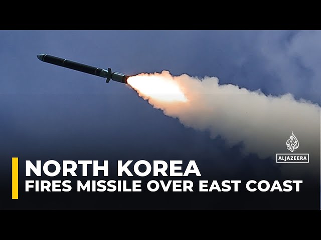 ⁣North Korea fires missile over east coast: South Korea working with partners on new sanctions