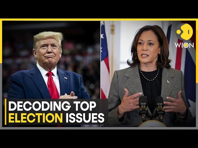 ⁣US Election 2024: Key Election Issues Of US Presidential Race | World News | WION