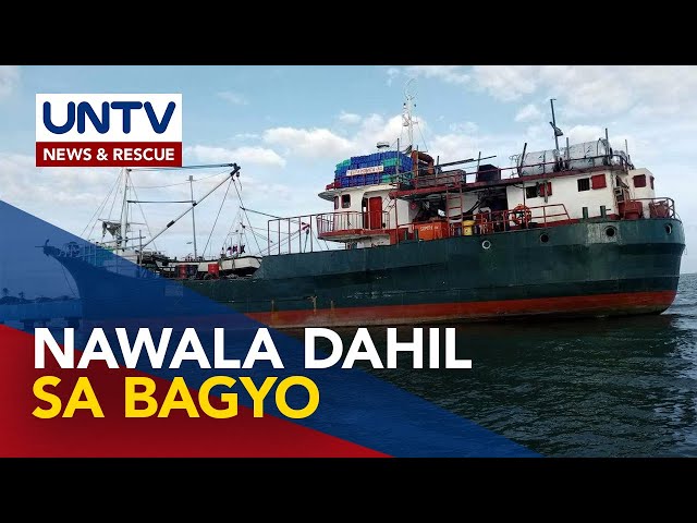 ⁣Paghahanap sa nawawalang cargo vessel lulan ang 10 crew patuloy—PCG