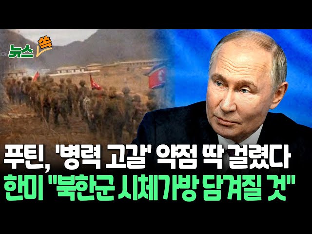 ⁣[뉴스쏙] 美국방 "푸틴 많은 병력 잃어…약점 드러나"｜한·미 "북한군 총알받이…시체가방에 담겨 돌아갈 것" 경고 / 연합뉴스TV (Yonhap