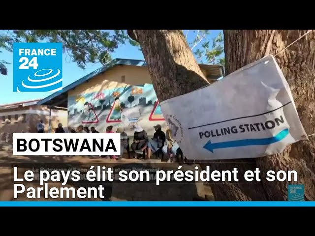 ⁣Le Botswana élit son président et son Parlement • FRANCE 24