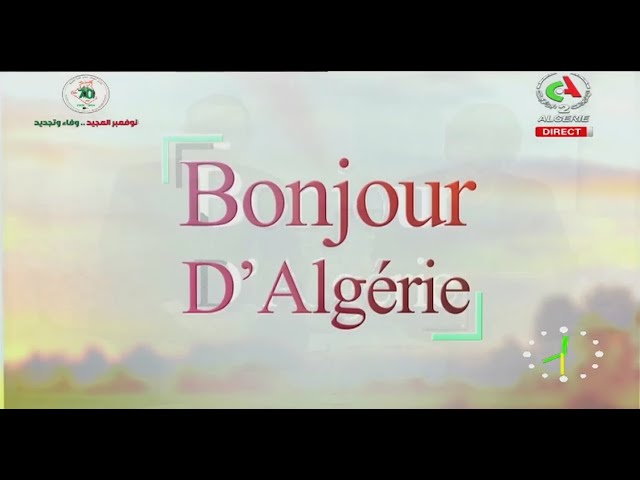 ⁣Bonjour d'Algérie  l  31-10-2024