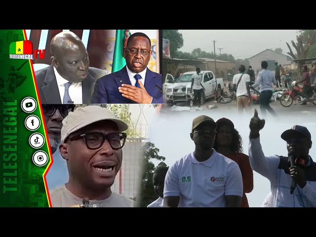 ⁣Attaque contre le cortège de SONKO, Macky dément Madiambal, Bougane libre, Barth fait feu sur PASTEF