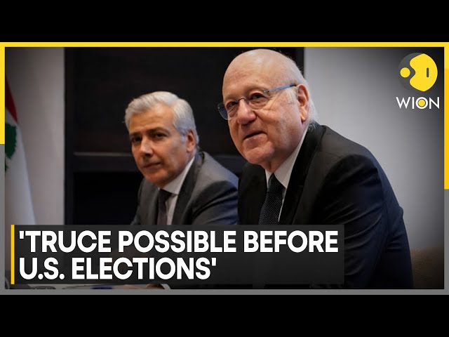 ⁣Lebanon PM Mikati Says 'Hopes For Ceasefire With Israel' | Latest English News | WION