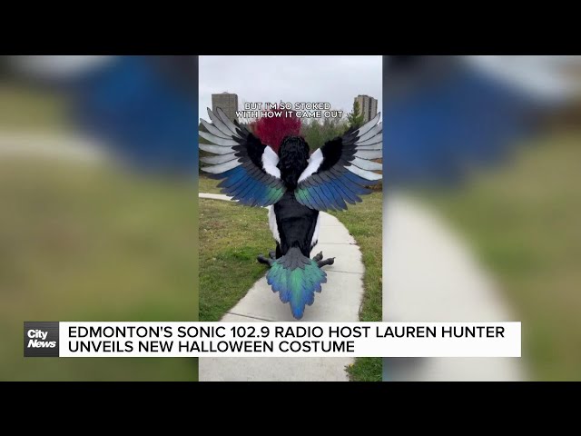 ⁣Edmonton SONiC 102.9 radio host Lauren Hunter reveals her Halloween costume