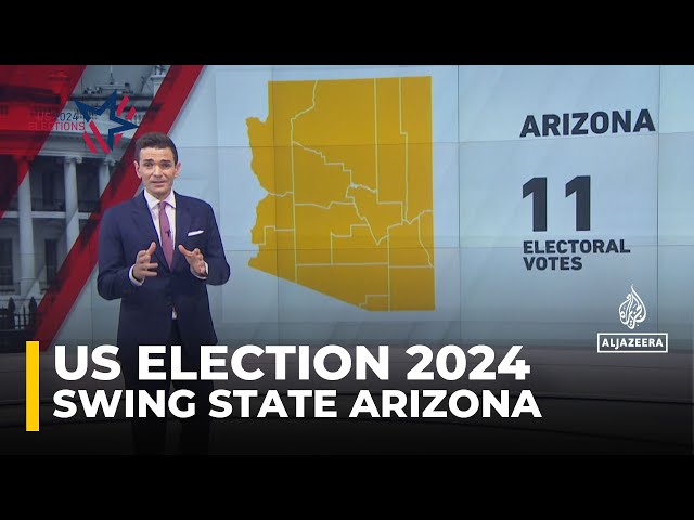 ⁣Why Arizona is a crucial battleground in the US presidential race | Explainer