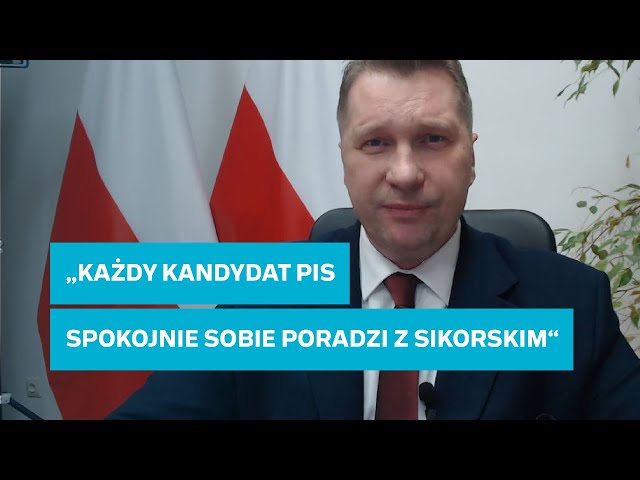 ⁣Czarnek o kandydacie PiS w wyborach. "Rozmawiałem z Kaczyńskim"