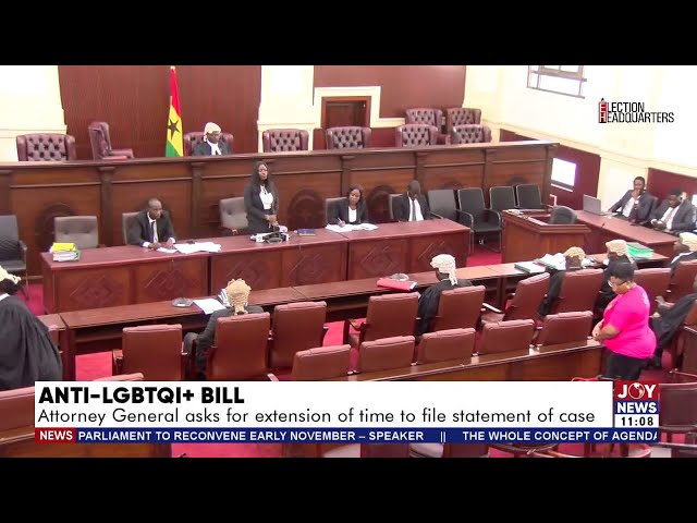 ⁣Anti-LGBTQI Bill: Attorney General asks for extension of time to file statement of case