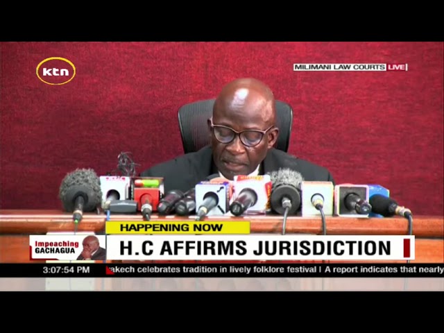 ⁣Eric Ogola: The law of the Judiciary is to interpret the laws