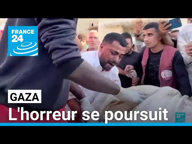 ⁣Frappes israéliennes sur Gaza : l'horreur se poursuit • FRANCE 24