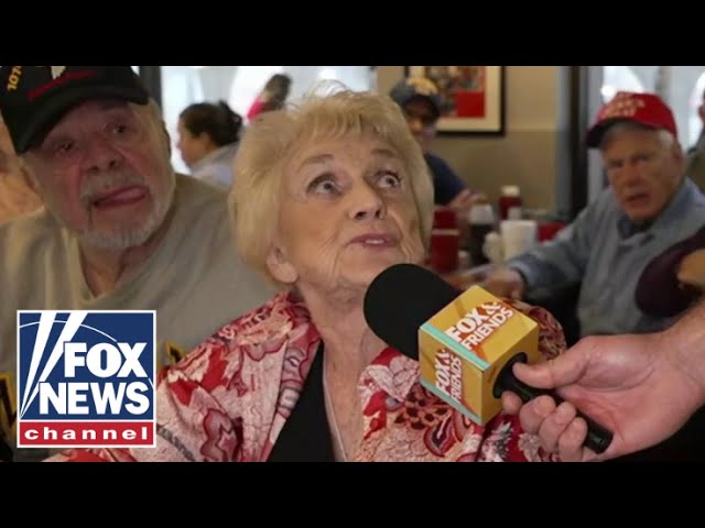 ⁣Senior voter begs for Trump: 'Can't do it another 4 years'